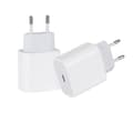 Miniatyrbild 3 av 3: (2-PACK) Apple iPhone 11/12/13/14/15/16 PRO MAX - 20w USB - C snabbladdare / strömadapter