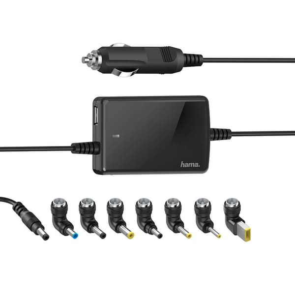 HAMA Strømforsyning Universal 12-15V 15-19V/70W 8x Adapter Sort