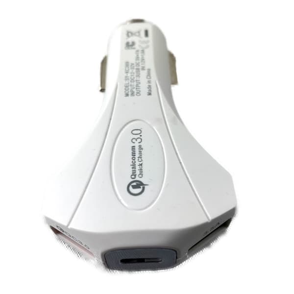 USB Charger - Car 3 Outlets