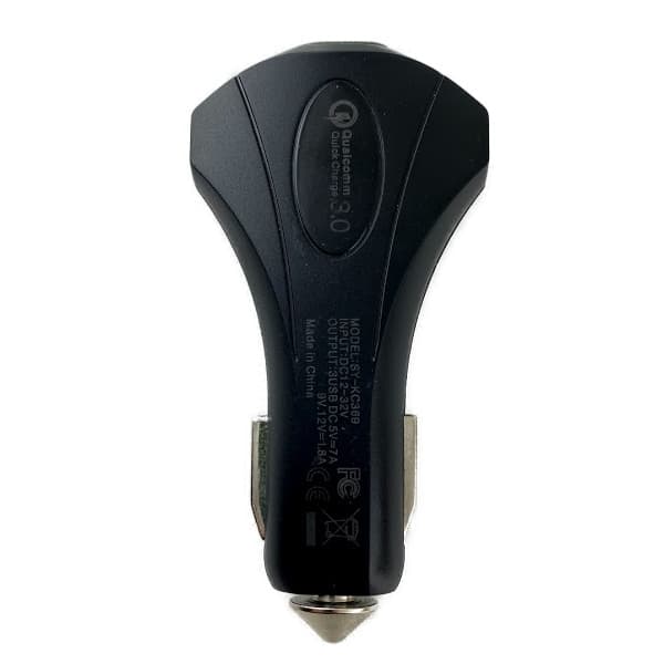 USB Charger - Car 3 Outlets