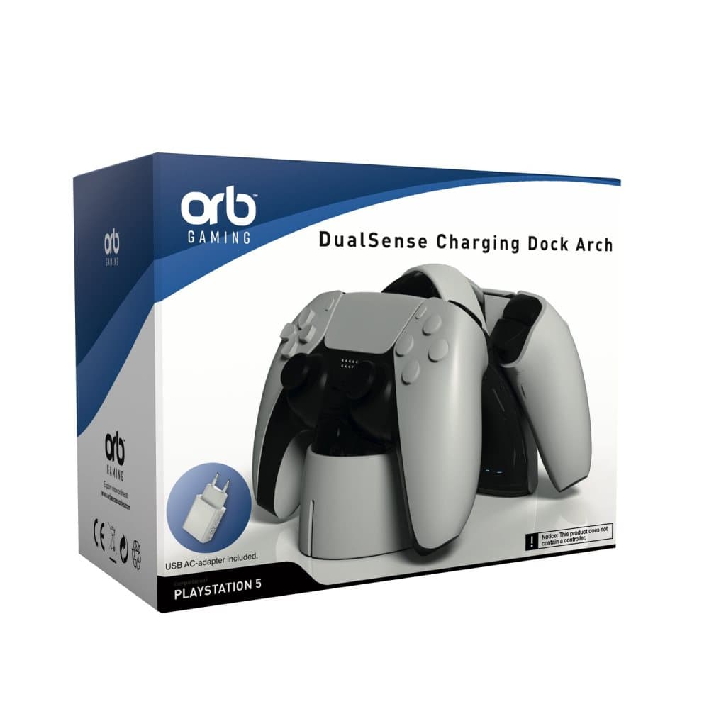 Laddstation DualSense Arch Playstation 5 (inkl. AC-Adapter)