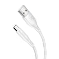 Miniatyrbild 1 av 2: USAMS 1 Meter MicroUSB Kabel - Vit