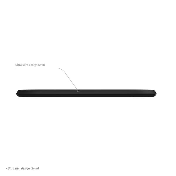 ZENS Essential Single Laturi QI  10W Svart 5mm Slim (Apple + Samsung QC)