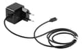 Miniatyrbillede 3 af 5: USB wall charger, fixed Micro USB cable, 1 m, black
