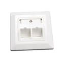 Miniatyrbillede 2 af 4: TRIAX Vægudtag Keystone CAT6 Vinkel