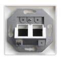 Miniatyrbillede 1 af 4: TRIAX Vægudtag Keystone CAT6 Vinkel