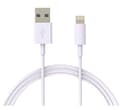 Miniatyrbild 1 av 5: 1M Lightning Slitstark Snabb Laddare Kabel Till iPhone Vit iOS15