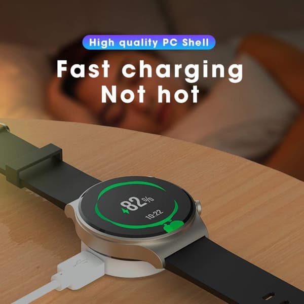 INF Huawei GT 2 Pro/Watch 3/Watch 4/GT3 trådlös laddningsdocka / magnetisk snabbladdare Svart
