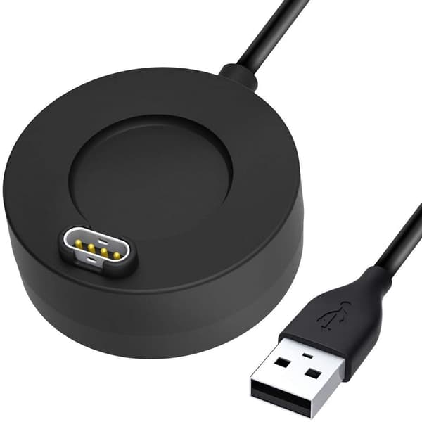 INF Garmin Fenix 5/6 Forerunner 935/945 laddare USB Svart 2-pack