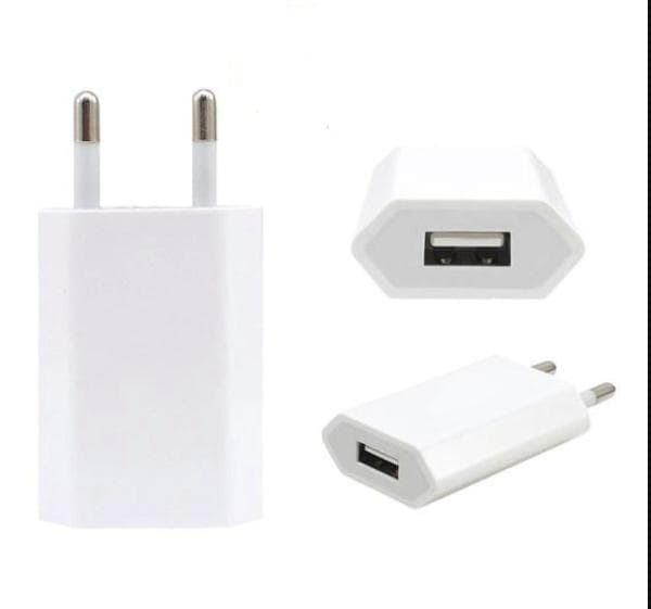 USB power adapter from 230V to 5V USB Type A ho 1A, 5W iPhone