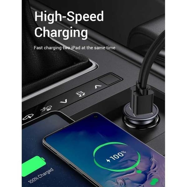 Billaddare 2x USB 12V 2.1A EU Certifierad