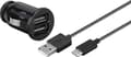 Miniatyrbillede 1 af 8: Goobay USB-C™ bilopladningssæt (12 W)