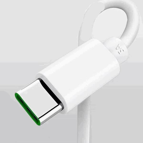 2-Pack Premium Holdbar Hurtig USB-C-kabel Quick Charge 1M Hvid
