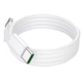 Miniatyrbillede 4 af 4: 2-Pack Premium Holdbar Hurtig USB-C-kabel Quick Charge 1M Hvid