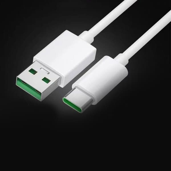 2-Pack Premium Holdbar Hurtig USB-C-kabel Quick Charge 1M Hvid