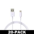 Miniatyrbild 7 av 11: 3M Lightning iPhone Laddkabel till Alla Modeller - Vit