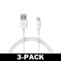 Miniatyrbild 10 av 11: 3M Lightning iPhone Laddkabel till Alla Modeller - Vit