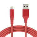 Miniatyrbillede 6 af 8: 2M Kabel iPhone Oplader Nylon Quick Charge Flere Farver