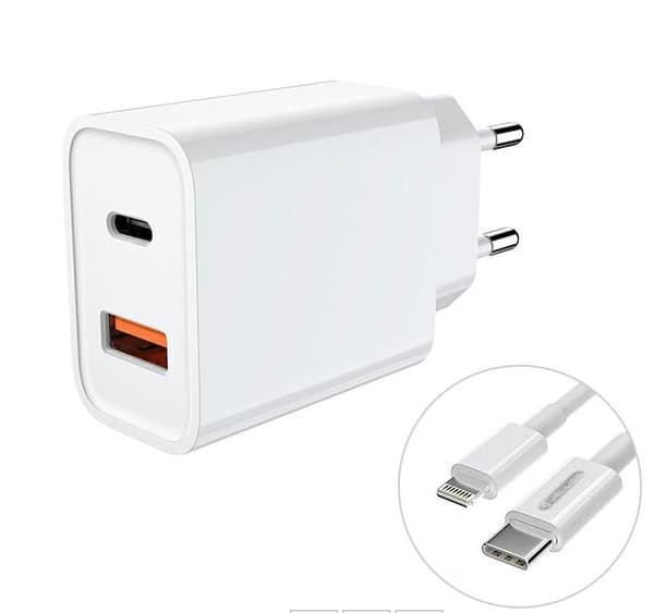 iphone usb-c laddare med kabel
