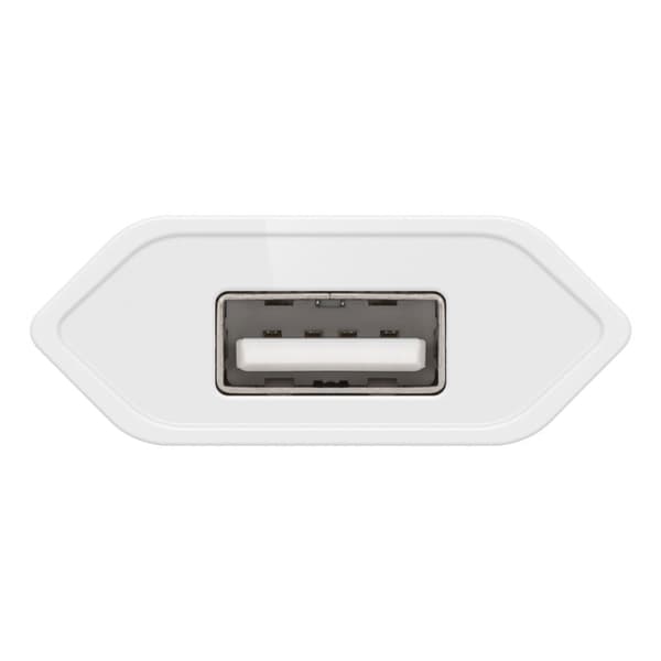 Goobay USB-lader 5W - kompakt veggadapter med 1x USB-port