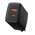 Miniatyrbild 1 av 2: Baseus USB Väggladdare PD 20W USB + USB-C