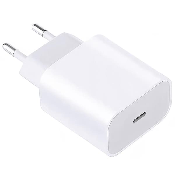iPhone Laddare - Strömadapter - 20W USB-C - Snabbladdare