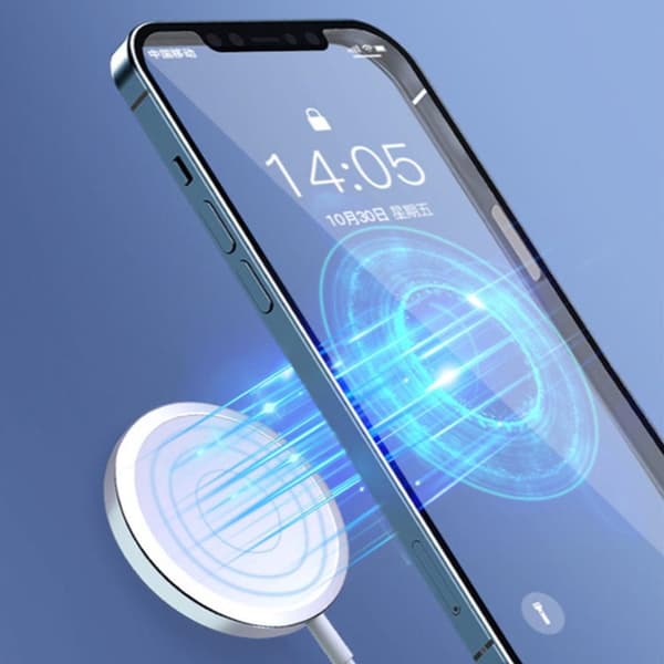 Trådløs oplader kompatibel med MagSafe til iPhone Samsung ..