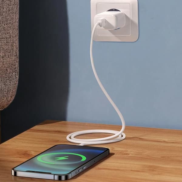SiGN iPhone 13 Laddare USB-C PD & USB-C till Lightning Kabel MFI 1m, 20W