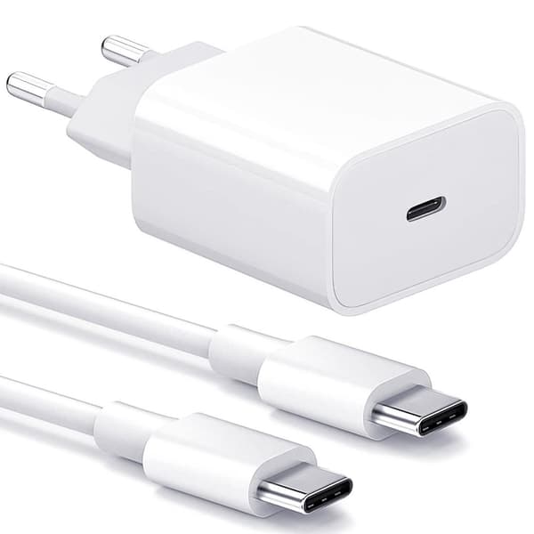 Laddare för Samsung 25W-Snabbladdare USB-C-Strömadapter+Kabel 2m