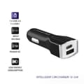 Miniatyrbild 4 av 4: Billaddare 12V med USB 2.0 + USB-C
