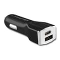 Miniatyrbild 1 av 4: Billaddare 12V med USB 2.0 + USB-C