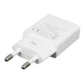 Miniatyrbild 2 av 4: Universal USB-laddare 2.1A + USB Typ C-kabel Laddning &amp; Synchro Vit