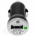 Miniatyrbild 3 av 3: Bilcharger - Avizar - Mini Laddare - USB 1A - Snabbladdning - Kompatibel med smartphone
