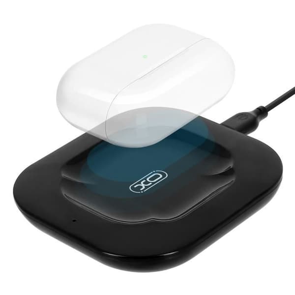 Induktionsladdare Airpods 2, Pro, Smartphone Quick Charge 10W, 7,5W - Svart
