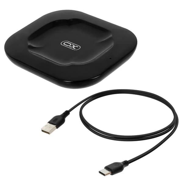 Induktionsladdare Airpods 2, Pro, Smartphone Quick Charge 10W, 7,5W - Svart