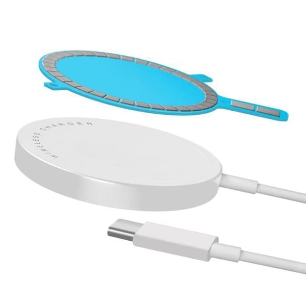 MagSafe-laddare - MagSafe - 15W - Snabbladdning - Klisteradapter - Vit
