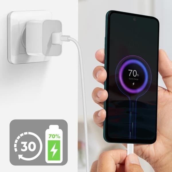 Strömadapter - Xiaomi - MDY-10-EF - 18W - Quick Charge 3.0 - Vit