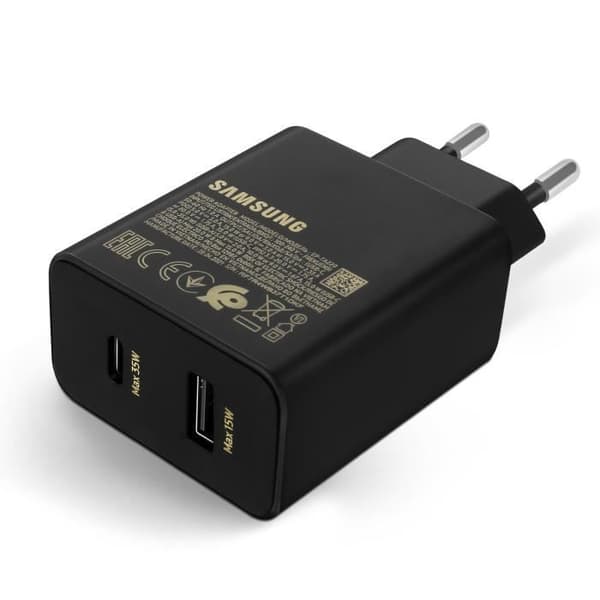 Väggladdare - Samsung - 50W - USB-C - Snabbladdning 2.0 - Power Delivery 3.0