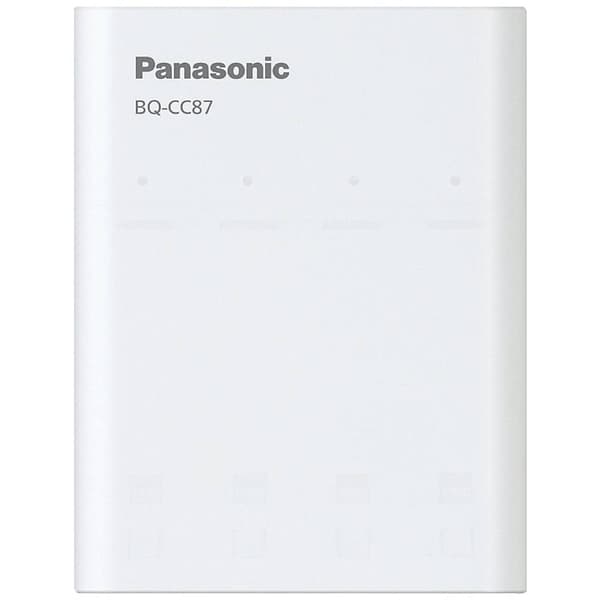 Panasonic BQ-CC87 Batteriladdare NiMH AAA (R03), AA (R6)