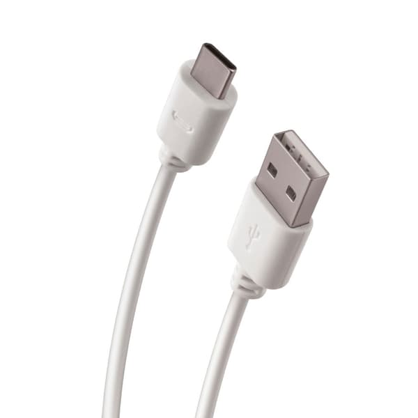 Forever USB - USB Tyyppi-C kaapeli 1m Valkoinen