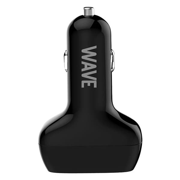 Wave USB-C + USB-A biloplader, 18W