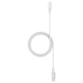 Miniatyrbild 1 av 2: Mophie USB-C till Lightning Laddkabel För iPhone 1m – Vit