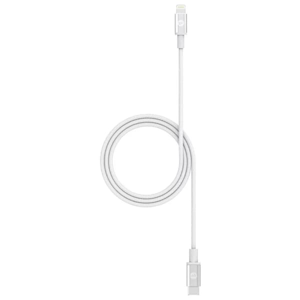 Mophie USB-C till Lightning Laddkabel För iPhone 1m – Vit