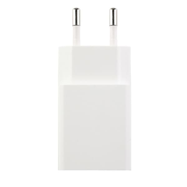 Smal USB-A Väggladdare 5W – Vit