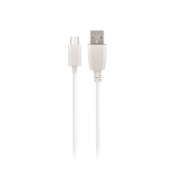 Maxlife Micro-USB-latauskaapeli - 3 metriä, 2A - Valkoinen