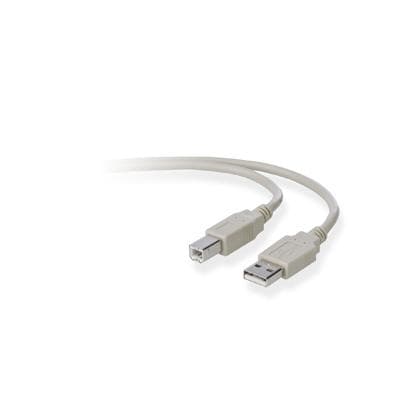 Belkin - USB 2.0 A han til USB 2.0 B han - 3m