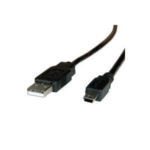 ROLINE USB 2.0 -kaapeli, tyyppi A - 5-nastainen mini 0,8 m (11.02.8708)