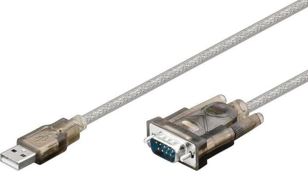Goobay USB till 9-stifts seriell RS-232-adapter - 1,5 meter