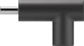 Miniatyrbillede 1 af 4: Goobay 55556 afstandsstykke til kabler USB C Sort