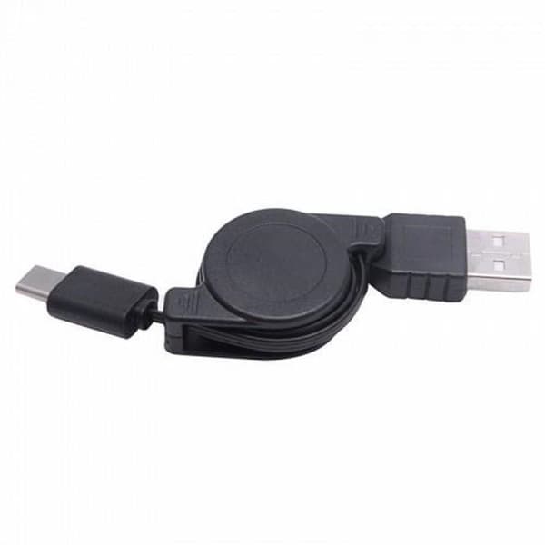 Goobay 45743 USB-kaapeli 1 m USB 2.0 USB A USB C Musta